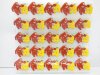 25X Funny Cute Double Bear Flashing Badge 25X Funny Cute Double Bear Flashing Badge