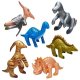 6Pcs Inflatable Dinosaur Series Blow Up Toys Assorted Party Favo 6Pcs Inflatable Dinosaur Series Blow Up Toys Assorted Party Favo