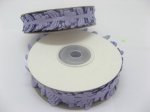 5Roll X 10Meters Purple Satin Leaf Craft Daisy Ribbon