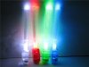 10Pkts X 4Pcs Flashing Finger Fiber Optic Sticks