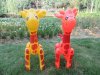 12 Inflatable Huge Giraffe Blow-up Toys 58cm High