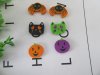 4Packets X 50Pcs CAT Pumkin Halloween Erasers Stationery