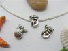 50 Alloy Angel European Beads pa-b8