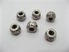 20 Alloy Pandora Carved Metal Thread Beads ac-sp274