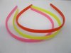 4x12Pcs Solid Hairband Hair Band Finding Accessory Mixed Color