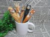 4X New Handmade Wooden Animal Ballpoint Pen Assorted