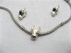 20 Alloy Ox Head Thread European Beads ac-sp544 20 Alloy Ox Head Thread European Beads ac-sp544