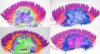 5X Rainbow Colourful Costume Hair Wigs Party Favors 120G EA 5X Rainbow Colourful Costume Hair Wigs Party Favors 120G EA