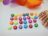 4000 Cleared Alphabet Letter Flat Round Spacer Beads 7mm Mixed