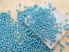 3000Pcs Flat Round Faceted Spacer Beads 6x4mm - Blue
