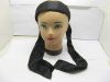 48 Black Headbands Hairband with Attached Scarves 48 Black Headbands Hairband with Attached Scarves