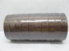 10Rolls X 25Yards Brown Coffee Grosgrain Ribbon 18mm 10Rolls X 25Yards Brown Coffee Grosgrain Ribbon 18mm