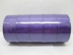 5Rolls X 25Yards Dark Purple Grosgrain Ribbon 38mm