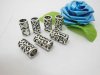 100 Metal Filigree Dreadlock Bead 8mm Hole Hair Beads