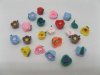 200 Ploymer Clay Rose Beads 4mm Mixed Color