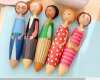 5Pcs New Carton Girl Doll Ballpoint Pen Assorted 5Pcs New Carton Girl Doll Ballpoint Pen Assorted
