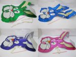 48X Rabbit Shape Inflatable Masks Party Favor Mixed Colour