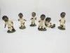 5Sets X 6pcs Football Action Figure Toys - White Uniform