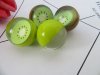 98Pcs Kiwi Fruit Rubber Bouncing Ball 30mm Dia.