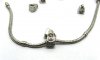 10 Metal Handbag Thread European Beads ac-sp557