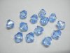 500gram (2400pcs) Blue Bicone Bead Jewellery Finding 8mm