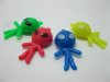 48Pcs Alien Craft Charms 44x23mm Mixed Colour