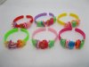 72Pcs Shiny Open Ended Bangles Bracelets for Kids Mixed Color