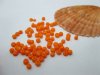1Bag X 30000Pcs Opaque Glass Seed Beads 2mm Orange