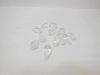 650Pcs Transparent Faceted TearDrop Acrylic Beads Finding 18x9mm 650Pcs Transparent Faceted TearDrop Acrylic Beads Finding 18x9mm