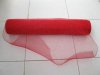 4Roll X 10Yds Red Gift Wrap Nylon Mesh Fabric Flower Wrapping