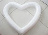 4Pcs Polystyrene Foam Hollow Heart Decoration Craft DIY 500mm