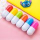 100pcs Capsule Stretch Retractable Ballpoint Pen Mixed Color 100pcs Capsule Stretch Retractable Ballpoint Pen Mixed Color