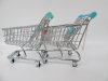 4Pcs Pretend Play Supermarket Handcart Storage Trolley Kid Toy