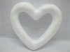 100Pcs Polystyrene Foam Hollow Heart Decoration Craft DIY 100mm 100Pcs Polystyrene Foam Hollow Heart Decoration Craft DIY 100mm