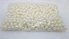 1000 Ivory 10mm Round Simulate Pearl Beads