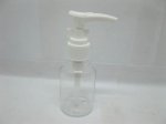 12x Transparent Barber Comestic Press Bottle 50ml