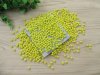3000Pcs Flat Round Faceted Spacer Beads 6x4mm - Yellow 3000Pcs Flat Round Faceted Spacer Beads 6x4mm - Yellow