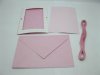 5Packs X 20Sets Light Pink Personlised Wedding Party Invitation
