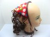 12 Stylish Beige Coffee Hair Wig Hats Cap Bandana Mixed