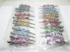 60 Metal Horn Hair Clips bh-ha-ch72 Assorted