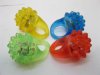 60 Flashing Soft Plastic Strawberry Rings for Disco Mixed 60 Flashing Soft Plastic Strawberry Rings for Disco Mixed