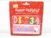 10 packs Birthday Numbers Candles Party Favor Mixed Color