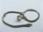 1 Metal Carved Clasp European Bracelets 21cm pa-s31