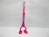48Pcs Kid Fuschia Clean Morning Toothbrushes with Stand Holder