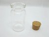 293Sets Empty Glass Storage/Display Bottle/Jar with Cork 22x45mm