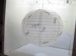 5 Dragonfly Printing Paper Lantern for Decoration co-ot176