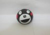 12 Funny Black Squishy Sticky Bear Head Venting Balls