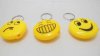 12 Light Up Smile Face Torches Key Ring Keyrings