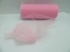 4Roll X 25Yds Tulle Roll Spool 15cm Wedding Gift Bow - Pink 4Roll X 25Yds Tulle Roll Spool 15cm Wedding Gift Bow - Pink