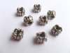 10 Alloy European Barrel Thread Beads ac-sp342